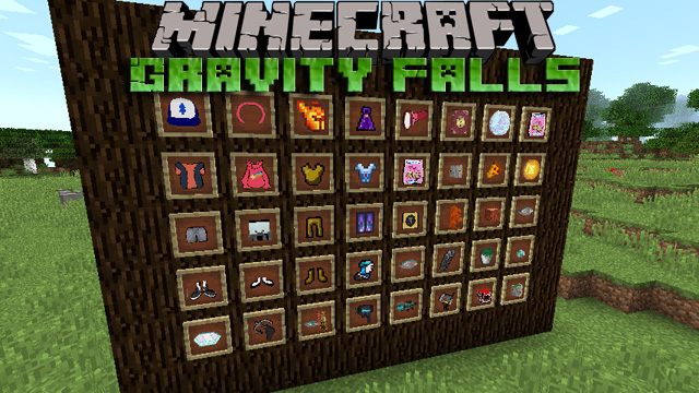 Download mod Gravity Falls on Minecraft 1.12.2
