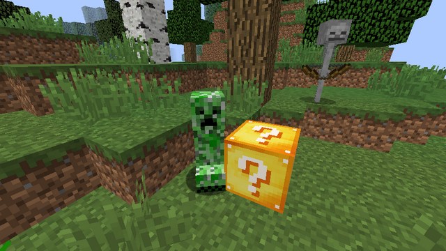 Mod Lucky block on Minecraft 1.12.2 Free Download