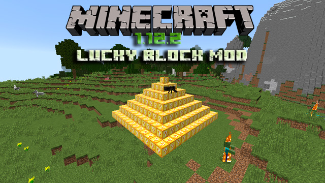 Download mod Lucky block on Minecraft 1.12.2 Download for free