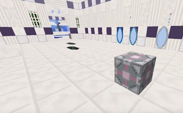 Download the mod on weapons and portals for Minecraft 1.12.2