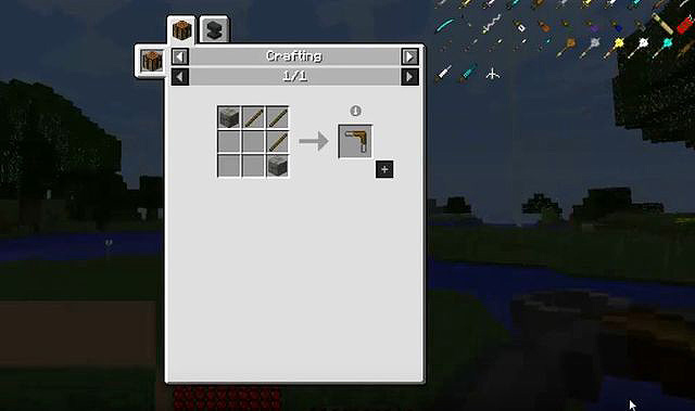Mod for weapons Reforged for Minecraft 1.12.2