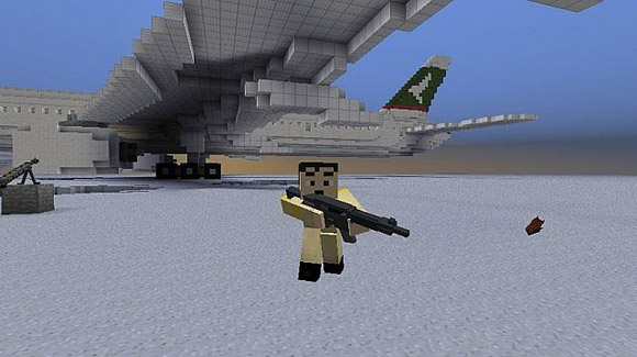 Download weapons mod for Minecraft
