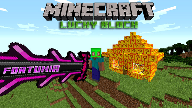 Download Lucky Block Fortune mod for Minecraft 1.8.9
