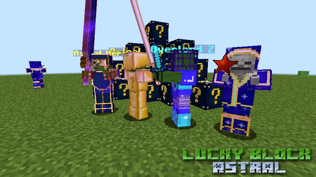 Mod Lucky Astral block on Minecraft 1.8.9