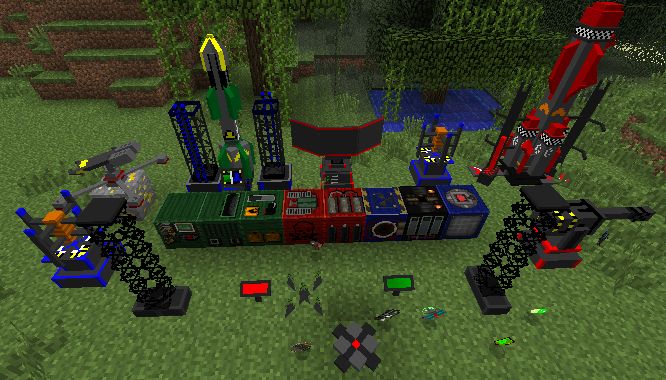 Download mod for Minecraft 1.5.2 free / Rocket launchers, homing missiles, explosives and much more