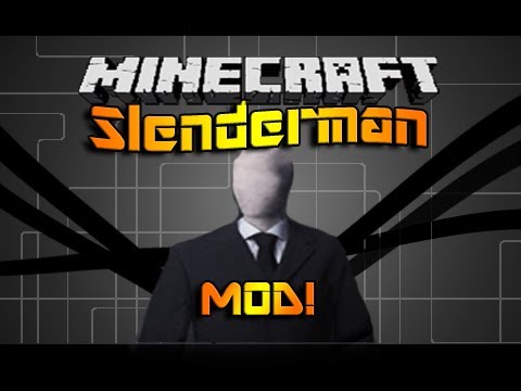 Minecraft Slenderman mod / Free download / For version 1.5